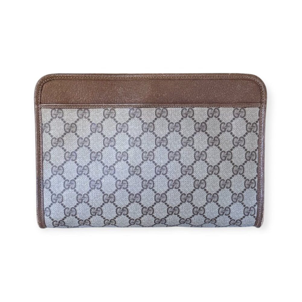 Gucci GG Supreme Pouch / Clutch | Vintage Accessory Collection - Picture 3 of 11